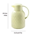 thumbnail image 2 of 1L Large Capacity Household Outdoor Small Coffee Pot Vacuum Flask Glass Liner Thermos, 2 of 5
