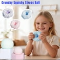 thumbnail image 4 of Crunchy Squishy Stress Ball, Crunchy Stress Ball with Beads, ASMR Smoothie Squeeze Toy, Anxiety Relief Fidget Ball for Adults & Kids, Party Favors and Employee Gifts, 4 of 9