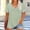 Mint Green, variant on Fall Plus Size Short Sleeve Tops For Women V Neck Color Block Casual Basic Tee Mint Green S