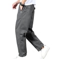 thumbnail image 2 of Men's Hiking Pants Lightweight Quick Dry Outdoor Trousers Casual Straight Leg Travel Pants with Zipper Pockets Breathable for Golf Fishing Safari, 2 of 6