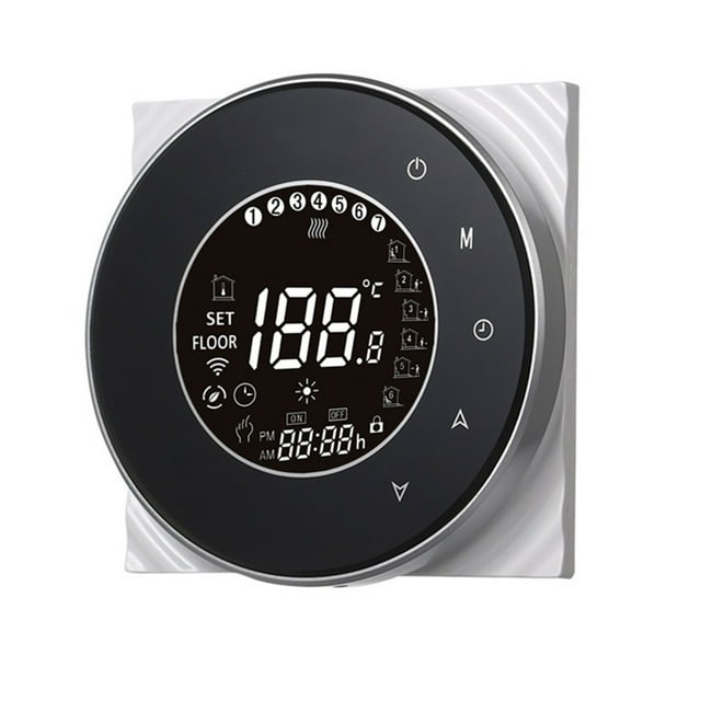 Smart WIFI Thermostat Used For Electric Floor Heating Water/gas Boiler Thermostat Used In Conjunction ,Easy to Install
