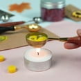thumbnail image 3 of Wax Sealing Melting Spoon Wooden Handle Copper Silver Spoon Making Wax Seal Gift Envelope Seal Tool, 3 of 8