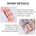 thumbnail image 5 of Fingernail Stickers Holiday Manicure Decal For Nails Women Various Patterns 1 Set, 5 of 5