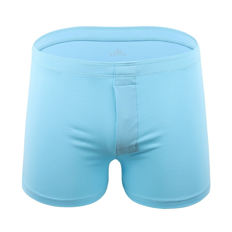 Aayomet Mens Underwear Boxer Briefs Mens Lava Stripe Bikini Underpants  Pouch Enhancing Low Waist Mesh Underwear,Black XXL 
