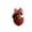 Red D, variant on IPEWLEX Raccoon in Pinecone Christmas Ornament – Woodland Animal Hanging Tree Decor