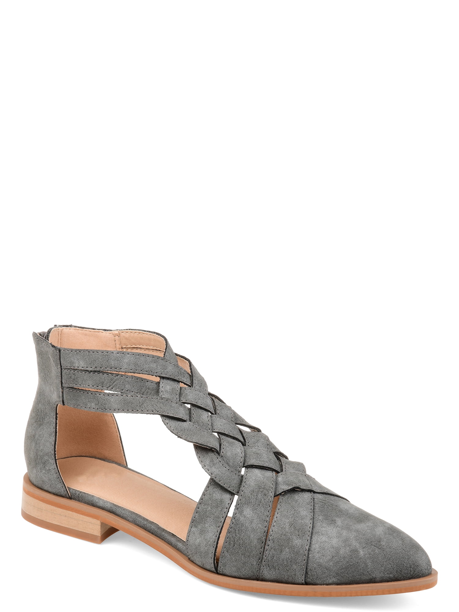 Brinley Co. Brinley Co. Women�s Woven Detail Flat Shoe Brinley Co. Brinley Co. Women�s Woven Detail Flat Shoe