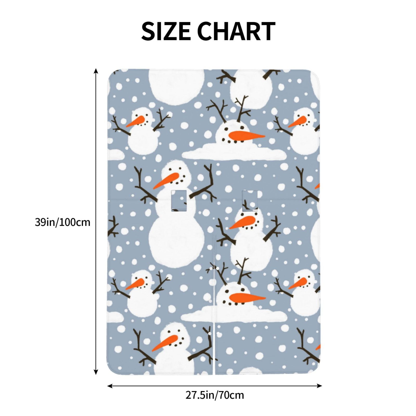 Car Seat Cover Baby - Happy Snowmen Snowfall Breathable Infant Car Seat Cover for Baby Carseat, Lightweight Comfort Baby Essentials Must Haves Newborn Stuff for Girl Boy