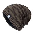 thumbnail image 3 of Winter Solid Color Man Hat Knitted Beanie Ski Cap Warm Keeper Fashion Gift, 3 of 10