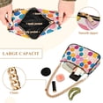 thumbnail image 2 of FORMRS Womens Shoulder Bag with Chain Strap Clutch Purse Cute Tote Handbag, Watercolor Circles, 2 of 7