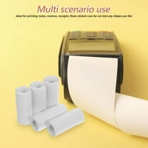 LULULION 5 Rolls Thermal Paper Mini Printer White Paper For Picture Printing