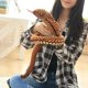thumbnail image 1 of Simulation Cobra Python Plush Spoof Toy Kids Snake Doll Gift Home Decoration Fun Shocker Novelty Gadgets Funny Toys heqiyong toy, 1 of 2