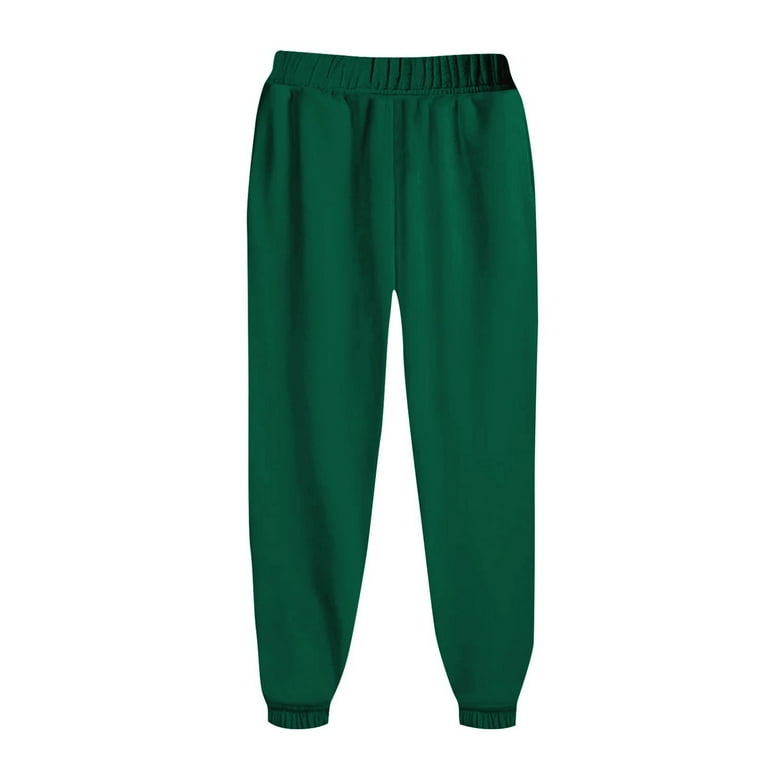 3-pack Joggers - Light green/dark green/black - Kids