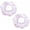 White, variant on Sequins Scrunchies 2 count Sparkly Metallic Hair Accessories Bridesmaid Proposal Gifts Hair Ties Ponytail Holders for 70s 80s Gym Dance Cheerleading Softball Volleyball Baseball Team