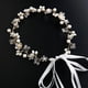 thumbnail image 2 of Encanto mujeres novia tocado flores hechas a mano con cuentas tocado de boda adornos diadema correa para el cabello joyería, 2 of 5