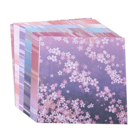 

120 Sheets Origami Paper Wrapping Kid Stuff Printing Handmade Child