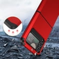 thumbnail image 6 of Allytech Galaxy Z Flip 4 5G Case, Rugged Military Grade Protection Shockproof Hinge Protection Anti-Scratch Bumper Phone Case Cover for Samsung Galaxy Z Flip 4 - Red, 6 of 6