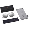 thumbnail image 5 of Gafas de sol SOJOS Retro Round Polarized SJ2069 para mujer/hombre, 5 of 5
