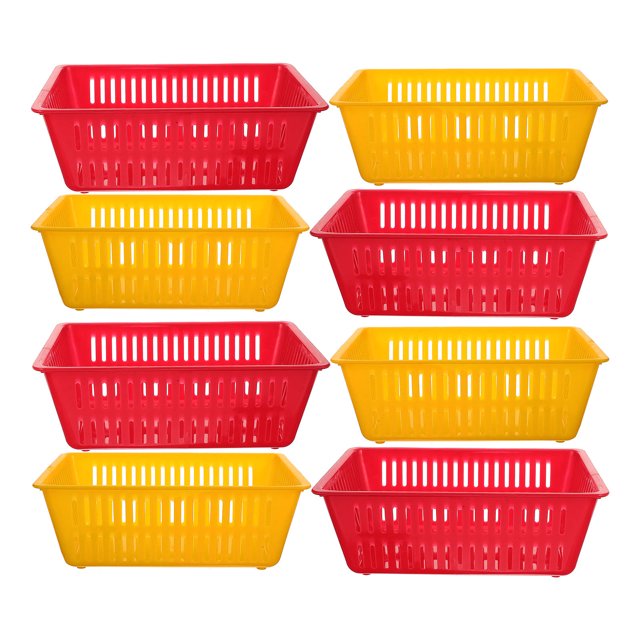 BRIGHTFUFU 16pcs Gaming Coins Baskets Plastic Coin Storage Basket Arcade Owners Gaming Hall Use
