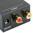 thumbnail image 4 of xinxinxx Optical Coaxial Toslink Digital To Analog Audio Converter Adapter RCA L/R 3.5mm Output Port, 4 of 8