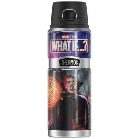 

What If. Doctor Strange Supreme THERMOS STAINLESS KING Stainless Steel Drink Bottle Vacuum insulated & Double Wall 24oz