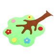 thumbnail image 1 of FONDOTIN Green Tree Wall Sticker for Classroom Seasonal Bulletin Board with Easy Install Nonwoven Fabric, 1 of 6