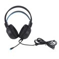 thumbnail image 5 of Auriculares para juegos con iluminación RGB, sonido envolvente de 7,1 canales, USB y conector dual de 3,5 mm, auriculares para juegos con cable para PC, consola y portátil, color negro, 5 of 5