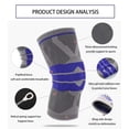 thumbnail image 4 of Meniscus Tear Support, Knee Brace for Patellar Stability, Breathable Anti-Slip Fabric, Medical Knee Support for ACL, Arthritis, Professional Knee Brace, 4 of 6