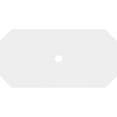 thumbnail image 4 of Ekena Millwork CMP32X16ED-02000 2 in. ID x 11 in. Rectangle Emerald Architectural Grade PVC Contemporary Ceiling Medallion, 4 of 4