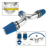 3.5in Cold Air Intake Kit   Blue Filter For 2002-2007 Dodge Ram 1500 3.7L V6