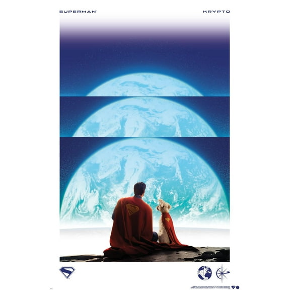 DC Studios Superman (2025) - Moon Teaser One Sheet Wall Poster, 22.375" x 34"