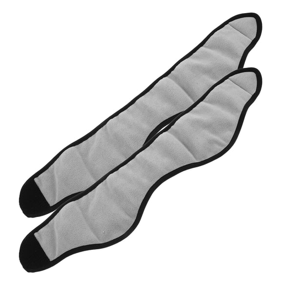 Raindrops 2Pcs Multifunctional Light Grey Ear Warmers with Noise Insulation for Sleep and Sports