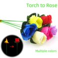 thumbnail image 1 of Antorcha convertida en rosa falsa, actuación en múltiples escenas, adecuada para accesorios de flores falsas, 1 of 1