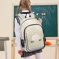 thumbnail image 7 of FORMRS Unisex School Backpack 17" Student Travel Bag with Laptop Compartment, Sunshine, 7 of 7