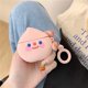 thumbnail image 2 of Funda de silicona para Airpods Funda linda y divertida compatible con Apple Airpods 1 y 2 [serie de frutas y verduras] [el mejor regalo para niñas y niños o parejas] (3d Strawberr, 2 of 4