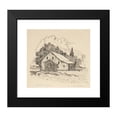 thumbnail image 2 of Donald Kirby 16x15 Black Modern Framed Museum Art Print Titled - The Old&nbsp;Mill, 2 of 5