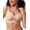 Nude, variant on CLOSEMATE Womens Comfortable Seamless Bras No Underwire V Neck Buttery Soft Push Up Wireless Bralettes for Tshirt(Grey, Size Small)