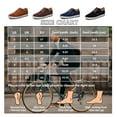 thumbnail image 7 of Cyiecw Men's Fashion Sneakers Invisible Height Increasing Elevator Shoes for Men Lace-up Casual Fashion Leather Sneakers Dress Shoes -2.36 Inches Taller, 7 of 7