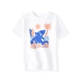 thumbnail image 2 of Garanimals Baby & Toddler Boy Cotton Short-Sleeve Graphic T-Shirts, 3-Pack, 0M–6T, 2 of 9