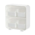 thumbnail image 1 of Organizador de cajones de escritorio multiusos para el hogar o el dormitorio con capacidad de almacenamiento apilable para artículos de papelería y cosméticos, 1 of 8