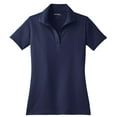 thumbnail image 5 of Sport-Tek Ladies Micropique Sport Wick Polo-L (True Navy), 5 of 6