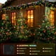 thumbnail image 2 of Luces navideñas solares EXF 400 LED, 132 pies, 8 modos, paquete de 4, 2 of 7