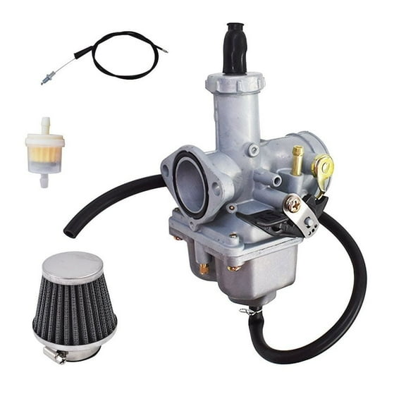PZ26 Carburetor with Throttle Cable & Air Filter Fit for Honda CRF100F XR100 XL100S XR200X R200R Carb