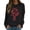 Black, variant on Women's Oversized Sweatshirts Fashion Spring Tops Lobster Print Long Sleeve Crewneck Fall Casual Pullover Sweater