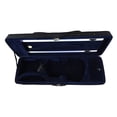 thumbnail image 2 of 4/4 Violin Case, Built In Hygrometer Cotton Lining Black Large Space Waterproof Violin Protection Case  For Musical Instrument Storage, 2 of 7