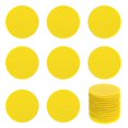 thumbnail image 1 of Uxcell 1.6 Pulgadas Marcadores de Punto de Alfombra 35Pcs Marcadores de Puntos Circulares para Decoración de Aulas de Maestros, Amarillo, 1 of 6