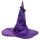 thumbnail image 5 of Sombrero de bruja Cosplay Sombrero de bruja de Halloween Sombrero de brujas Vestido de lujo decorativo Sombrero de fiesta de bruja, 5 of 6