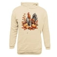 thumbnail image 4 of LEBONYARD Mens Hoodies Pullover Graphic,Men's Thanksgiving Printed Casual Hooded Long Sleeve Sweatshirt Beige S, 4 of 4