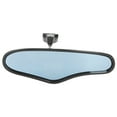 thumbnail image 2 of Espejo retrovisor universal, espejo retrovisor interior, pantalla ancha, vidrio tintado azul, espejo interior antideslumbrante, ajuste universal(Amarillo), 2 of 14