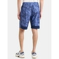 thumbnail image 4 of Athletic Works Men's & Big Men’s Jersey Knit Shorts, 9" Inseam, Sizes XS-5XL, 4 of 5