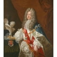 thumbnail image 3 of Circle of Alexis-Simon Belle 12x14 Black Modern Framed Museum Art Print Titled - Portrait of Antoine Nompar from Caumont, Duke of Lauzun, 3 of 5